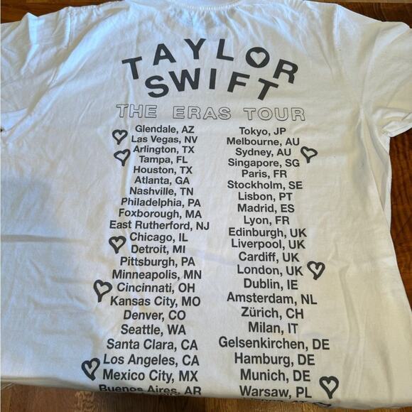 TAYLOR SWIFT The Eras Tour T-Shirt Official Merch, Speak Now Enchanted SOO - Picture 8 of 9